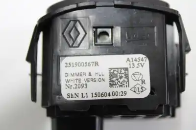 Second-hand car spare part headlights switch for renault clio iv limited oem iam references 251900567r  