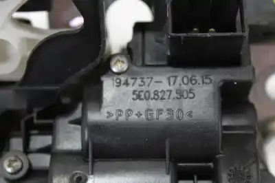 Second-hand car spare part trunk lock for skoda rapid active oem iam references 5e0827505  