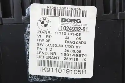 Peça sobressalente para automóvel em segunda mão quadrante por bmw serie 1 berlina (e81/e87) 120i referências oem iam 9110191 1041568 1024932