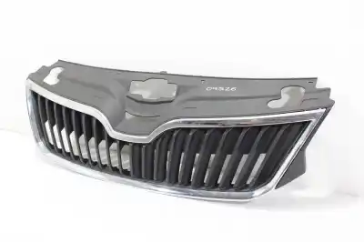 Second-hand car spare part front bumper grille for skoda rapid active oem iam references 5ja853668  