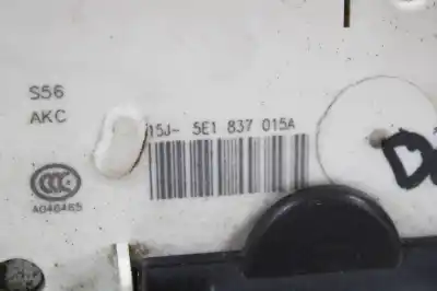 Second-hand car spare part left front door lock for skoda spaceback (5h) active oem iam references 5e1837015a   Second-hand car spare part left front door lock for skoda spaceback (5h) active oem iam references 5e1837015a