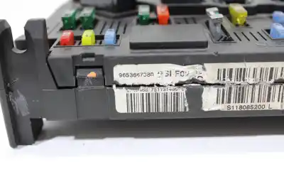 Second-hand car spare part fuse box unit for citroen c2 audace oem iam references 9653667080  