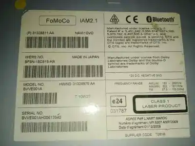 Автозапчастина б/у gps навігаційна система для volvo s60 lim. summum посилання на oem iam bf6n18c815ha  