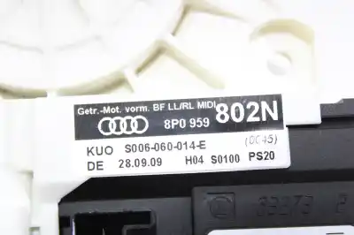 Автозапчасти б/у мотор стекла переднего правого за audi a3 sportback (8p) 1.8 16v tfsi ссылки oem iam 8p0959802n e840311202 s006060014e