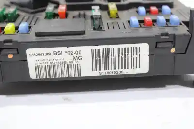 Peça sobressalente para automóvel em segunda mão caixa de fusíveis e relés por citroen c2 furio referências oem iam 9653667380  