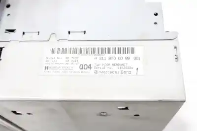 Recambio de automóvil de segunda mano de sistema navegacion gps para mercedes clase e (w211) berlina e 320 cdi (211.026) referencias oem iam a2118700089  