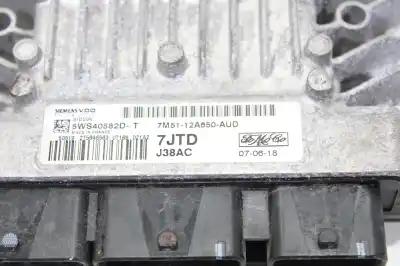 Pezzo di ricambio per auto di seconda mano centralina motore per ford c-max (cb3) ghia riferimenti oem iam 7m5112a650aud  5ws40582d