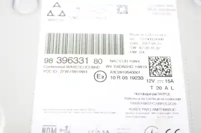 Pezzo di ricambio per auto di seconda mano sistema di navigazione gps per ds 7 crossback performance line riferimenti oem iam 9839633180  