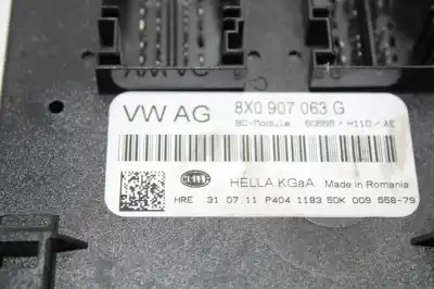 Second-hand car spare part electronic module for audi a1 (8x) ambition oem iam references 8x0907063g  