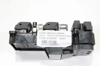 Second-hand car spare part left front power window switch for honda civic lim.5 (fk) 1.0 elegance oem iam references 83595tggg620blk  
