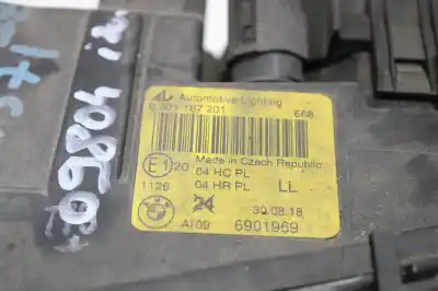 Second-hand car spare part left headlight for bmw serie 3 compact (e46) 320td oem iam references 6901969  