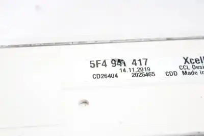 Автозапчастина б/у молдинг для seat leon (5f1) xcellence edition посилання на oem iam 5f4947417  