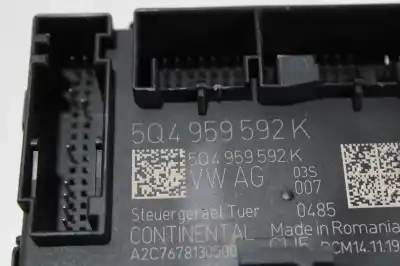Second-hand car spare part electronic module for seat leon (5f1) xcellence edition oem iam references 5q4959592k  