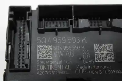 Second-hand car spare part electronic module for seat leon (5f1) xcellence edition oem iam references 5q4959593k  