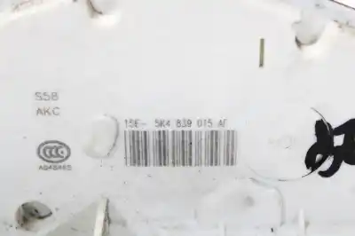 Автозапчастина б/у замок дверей заднього лівого для seat leon (5f1) xcellence edition посилання на oem iam 5k4839015af  