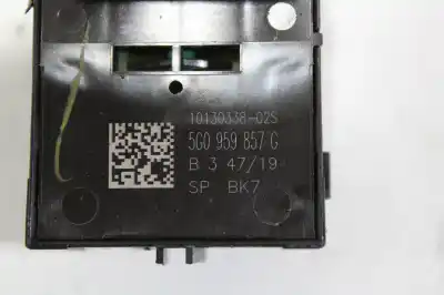 Автозапчасти б/у выключатель левого переднего окна за seat leon (5f1) xcellence edition ссылки oem iam 5g0959857g  