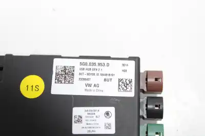 Автозапчастина б/у електронний модуль для skoda superb combi (3v5) sportline 4x4 посилання на oem iam 5g0035953d  