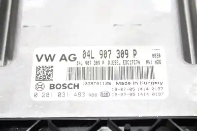 Автозапчастина б/у ебу контролер двигуна для skoda superb combi (3v5) sportline 4x4 посилання на oem iam 04l907309p  0281031483