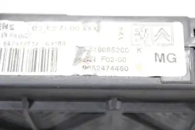 Peça sobressalente para automóvel em segunda mão caixa de fusíveis e relés por citroen c2 sx referências oem iam 9652474480  