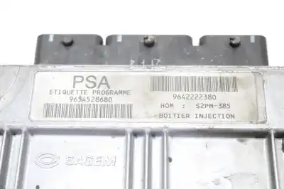 Second-hand car spare part ecu engine control for citroen c2 sx oem iam references 9654528680  9642222380