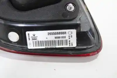 Second-hand car spare part interior rear right light for renault kadjar experience oem iam references 265508898r  