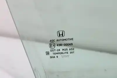Second-hand car spare part front right glass window for honda civic lim.5 (fk) 1.0 elegance oem iam references   