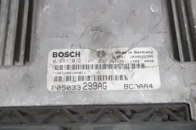 Second-hand car spare part ecu engine control for dodge caliber s oem iam references 0281012129  p05033299ag