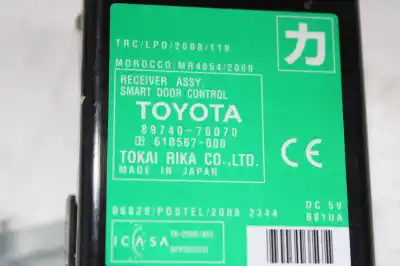 Second-hand car spare part electronic module for lexus ct 200h oem iam references 8974076070  