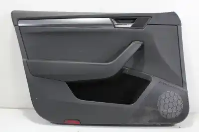 Автозапчастина б/у оббірка передніх дверей ліва для skoda superb (3v3) ambition посилання на oem iam 3v1867011  