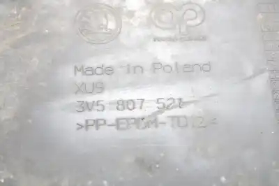 Автозапчастина б/у спойлер заднього бампера для skoda superb (3v3) ambition посилання на oem iam 3v5807521  