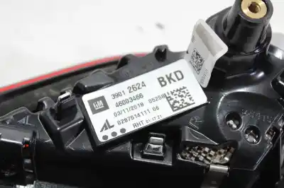 Peça sobressalente para automóvel em segunda mão farolim interior traseiro direito por opel corsa e color edition ecoflex referências oem iam 39012624  