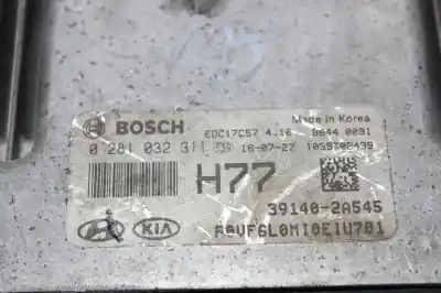 Second-hand car spare part ecu engine control for hyundai i40 comfort oem iam references 391402a545  0281032311