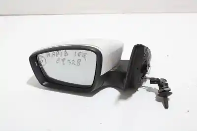 Peça sobressalente para automóvel em segunda mão espelho retrovisor esquerdo por skoda rapid active referências oem iam   