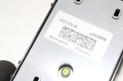 Peça sobressalente para automóvel em segunda mão botão / interruptor elevador vidro dianteiro esquerdo por kia niro emotion plug-in hybrid referências oem iam 93570g5310  