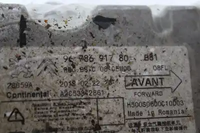 Second-hand car spare part airbag control unit for citroen ds5 design oem iam references 9678691780  