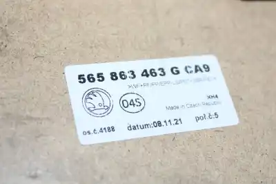 Автозапчасти б/у обивка багажника за skoda kodiaq active ссылки oem iam 565863463g  