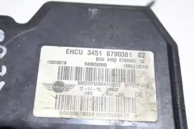 Peça sobressalente para automóvel em segunda mão abs por bmw mini (r56) cooper d referências oem iam 34516790381  