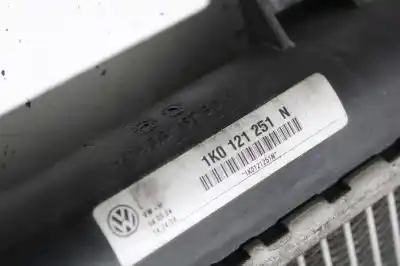 Peça sobressalente para automóvel em segunda mão radiador de água por audi a3 (8p) 2.0 tdi ambiente referências oem iam 1k0121251n  