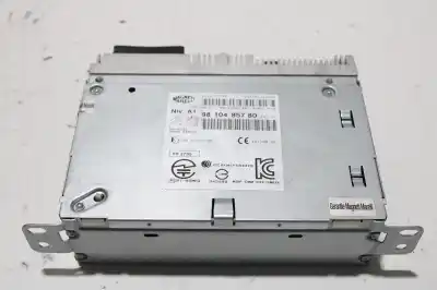 Peça sobressalente para automóvel em segunda mão módulo / sistema de navegação gps por citroen c4 picasso seduction referências oem iam 9810485780  