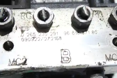 Peça sobressalente para automóvel em segunda mão abs por citroen c4 berlina millenium referências oem iam 0265230291  9661887180