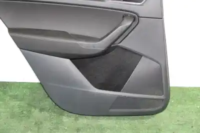Автозапчастина б/у обкітка задніх лівіх дверей для skoda kodiaq active посилання на oem iam 565867023nr  