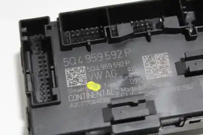 Автозапчастина б/у електронний модуль для skoda kodiaq active посилання на oem iam 5q4959592p  