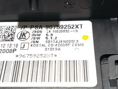 Second-hand car spare part multifunction switch for citroen c4 lim. sport oem iam references 96759252xt  