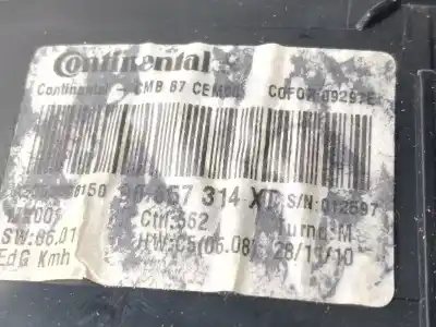 Peça sobressalente para automóvel em segunda mão quadrante por citroen c4 lim. sport referências oem iam 96657314xt  