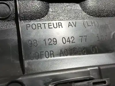Автозапчасти б/у ОБИВКА ЛЕВОЙ ПЕРЕДНЕЙ ДВЕРИ за CITROEN C3 III (SX)  ссылки OEM IAM 9812904277  
