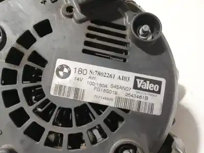 Second-hand car spare part alternator for bmw 3 (e90) 318 d oem iam references 7802261  2543461b