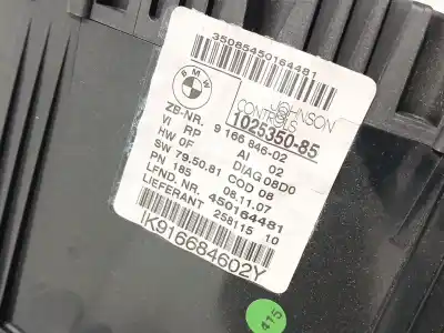 Pezzo di ricambio per auto di seconda mano pannello degli strumenti per bmw 3 (e90) 318 d riferimenti oem iam 1025350  