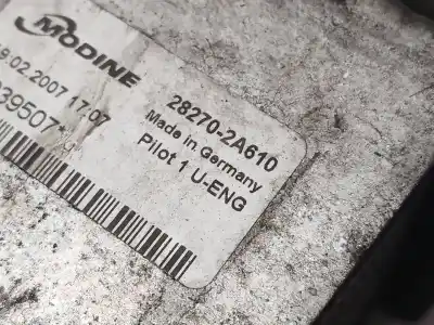 Peça sobressalente para automóvel em segunda mão intercooler por kia cee'd fastback (ed) 1.6 referências oem iam 282702a610  