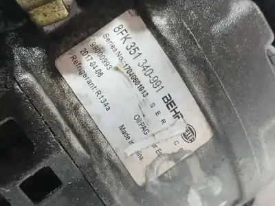 Peça sobressalente para automóvel em segunda mão compressor de ar condicionado a/a a/c por bmw 5 (e60) 520 d referências oem iam 99000993  