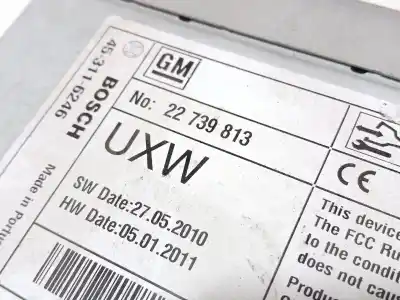 Peça sobressalente para automóvel em segunda mão módulo / sistema de navegação gps por chevrolet orlando lt+ referências oem iam 22739813  